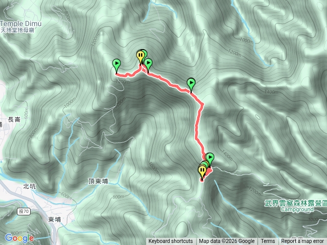 橫屏山往橫屏山西峰預覽圖