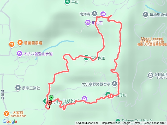 大坑6上7下