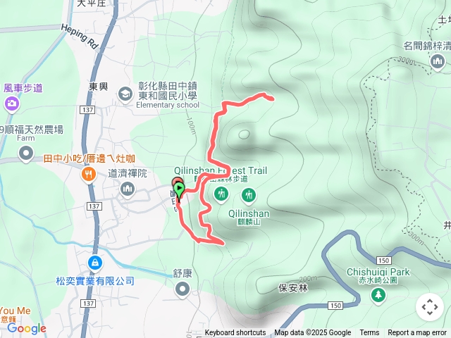 贊天宮-長青步道-王爺坑（泡茶-（原路回