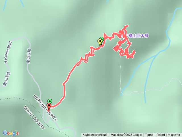 2025.8.20.樂山（檜山）巨木群步道（停2入口）