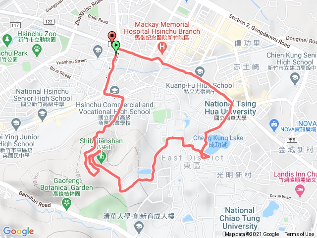 十八尖山，清大健行20210129