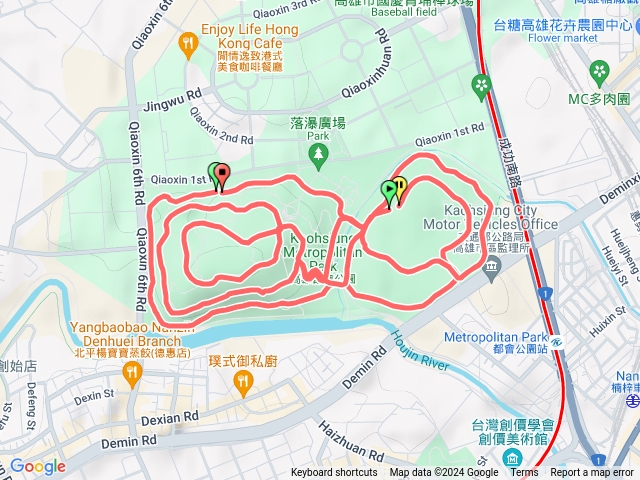 高雄都會公園5圈預覽圖