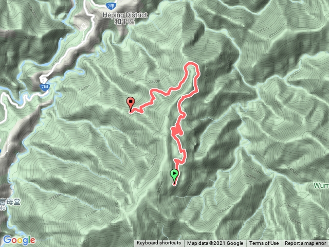 【閂山鈴鳴】D3 23.5k營地回11.7k登山口