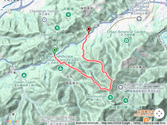 安坑五山（779公車安新站-安新山-安坑山-粽串尖-大丘田山-十七寮山-錦繡站）