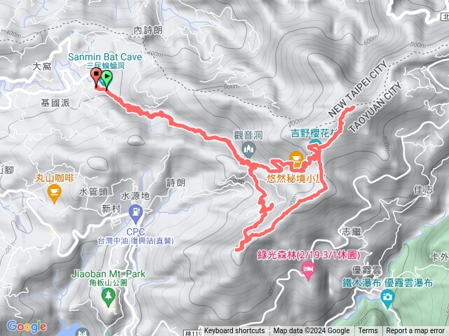 金牌縱走(蝙蝠洞、觀音洞步道)