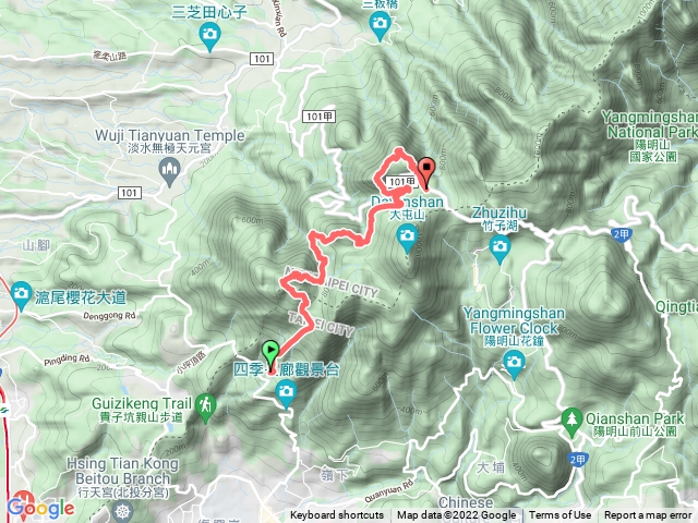 清天宮啟登六山連走出二子坪