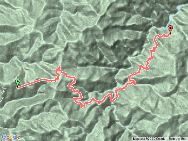 霞喀羅古道縱走yaya2020125-6