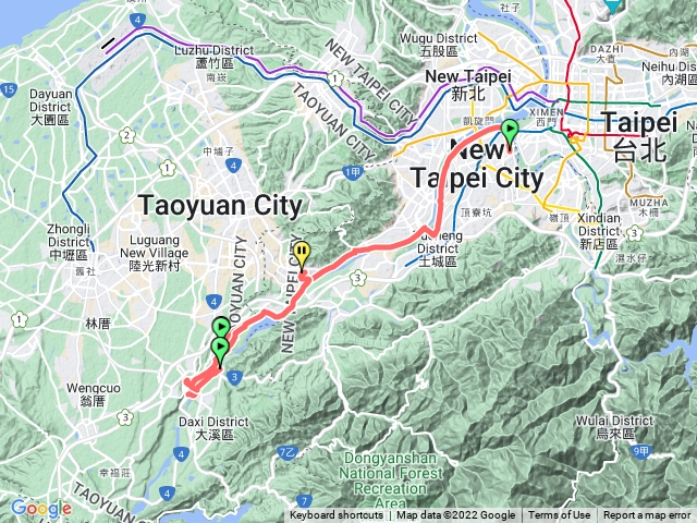 華江河濱～大溪月眉