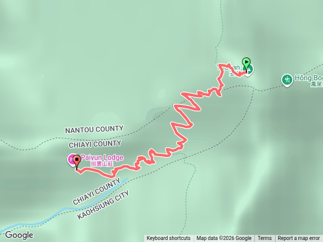 玉山主峰->排雲山莊預覽圖