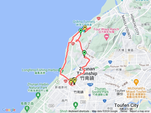 竹南海岸線