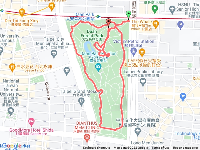 慢行 - 2022 - 步道 #8 - 大安森林公園