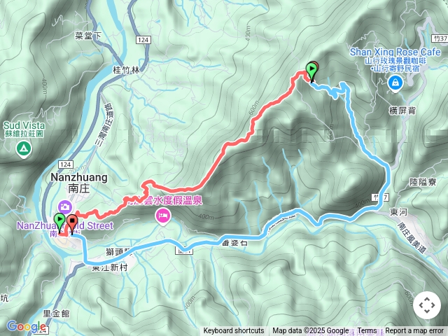 2025-04-09 南庄老街連走橫屏背山暨車行回南庄