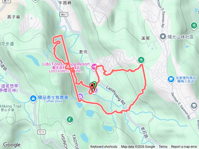 東森步道，保甲檤道，福人趙道