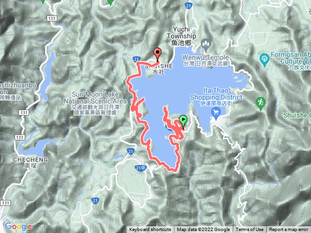 日月潭鐵腿之行