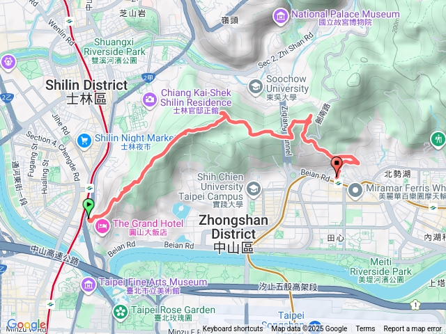 劍潭到劍南路預覽圖