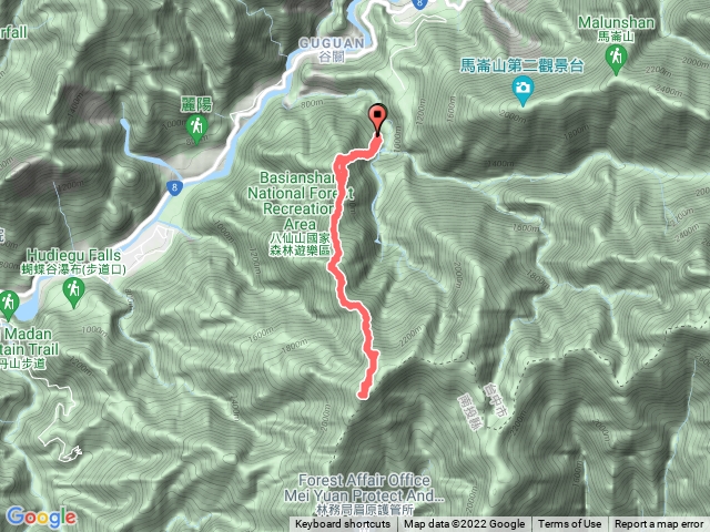 八仙山與佳保台山2022/01/03
