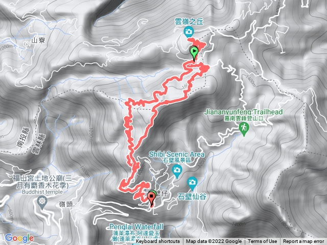 石壁楓樹林步道 木馬古道 雲嶺之丘 伏虎洞