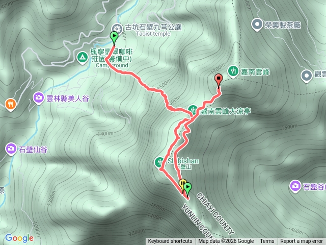 石壁山好望角步道預覽圖