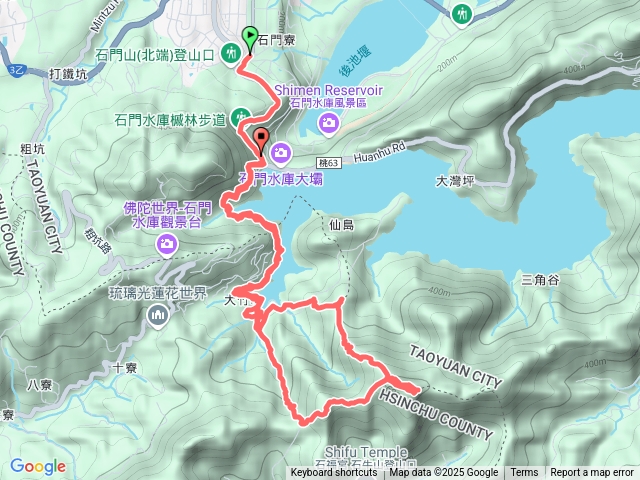 依山閣石牛山油井窩山