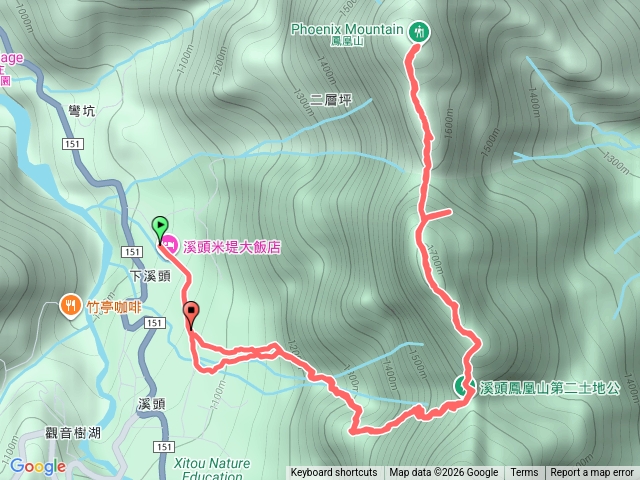 溪頭鳳凰山預覽圖