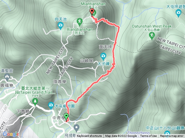 面天山向天山