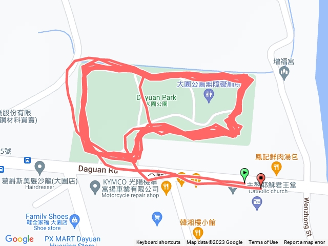 05／12田心里活動中心健走