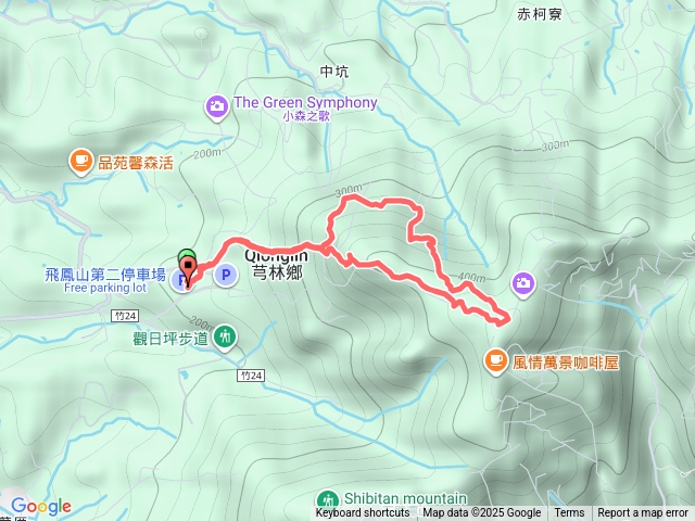 飛鳳山步道下密徑上