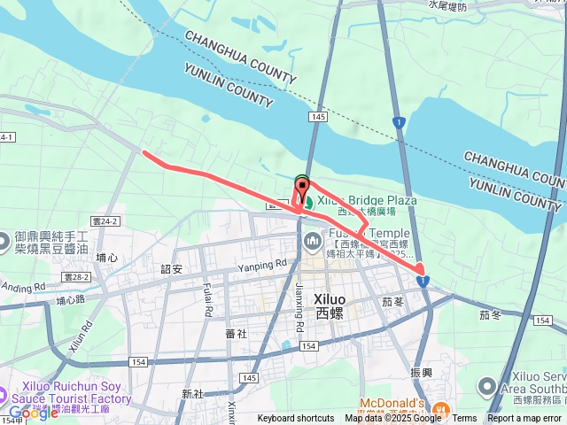 西螺大橋8月14日