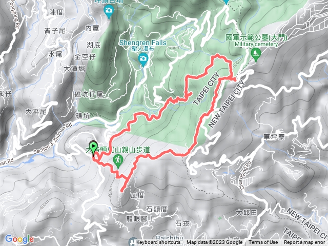 大崙頭山～五指山
