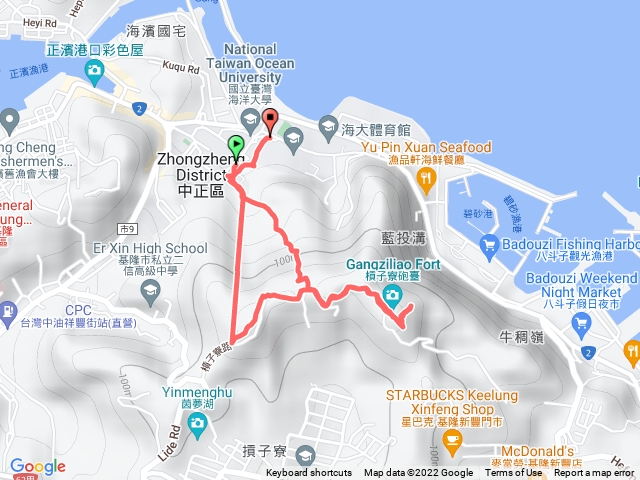 小百岳4號-槓子寮山、龍崗生態步道、槓子寮砲台-111/6/25
