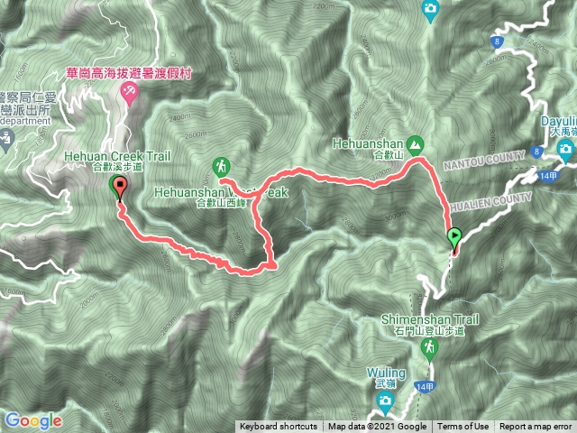 20211204-合歡北、西下華崗