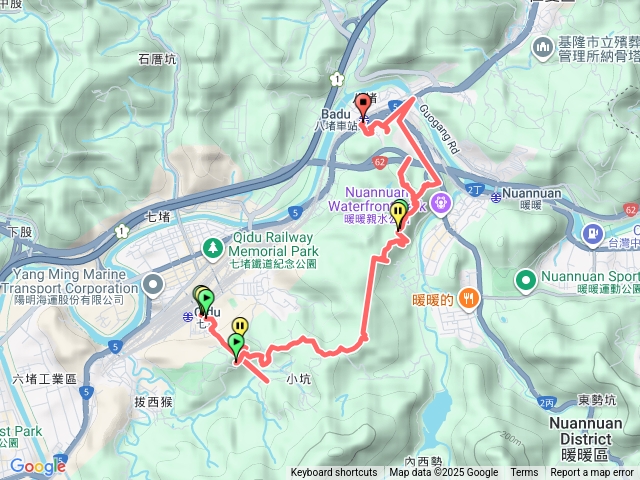 七上八下，七堵八堵