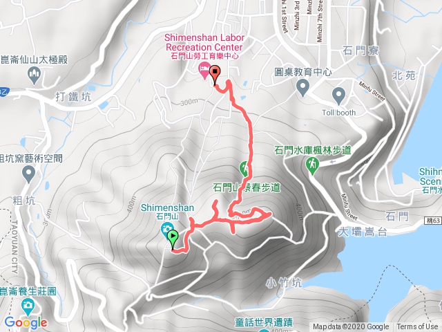 石門山-東北峰-太平山-勞工育樂中心