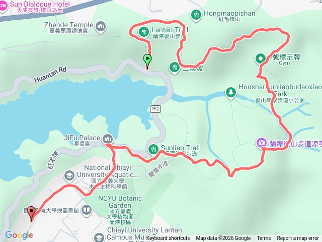蘭潭後山步道