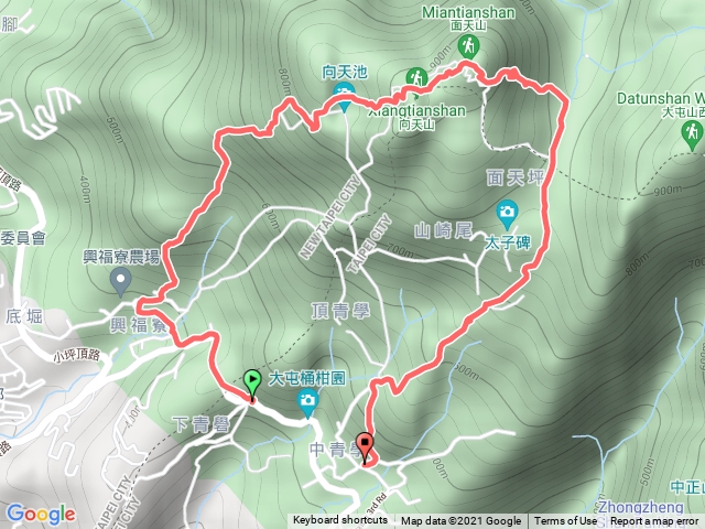 興福寮向天池面天山清天宮