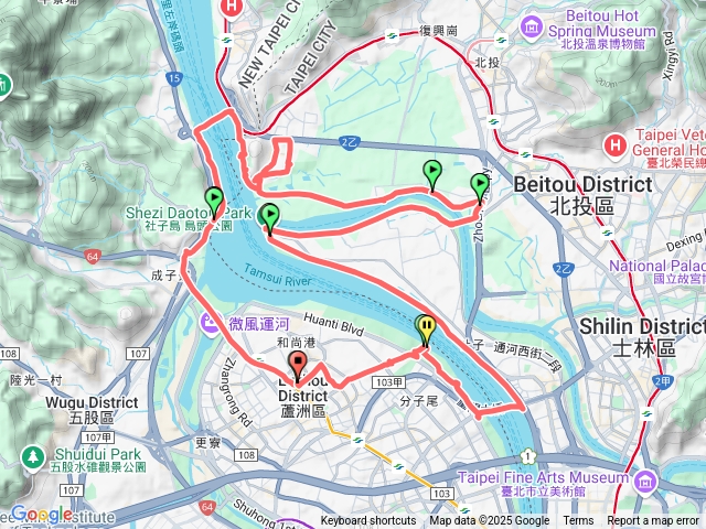 20250726　五股獅子頭 關渡大橋(宮、自然公園)  八仙 社子大橋 島頭公園 重陽大橋