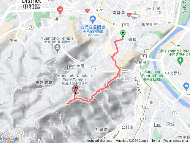 烘爐地步道