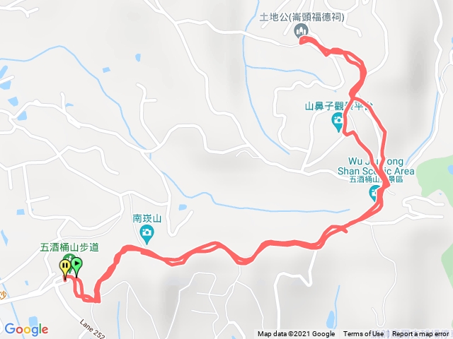 五酒桶山步道