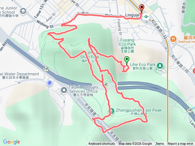 福州山中普山環走預覽圖