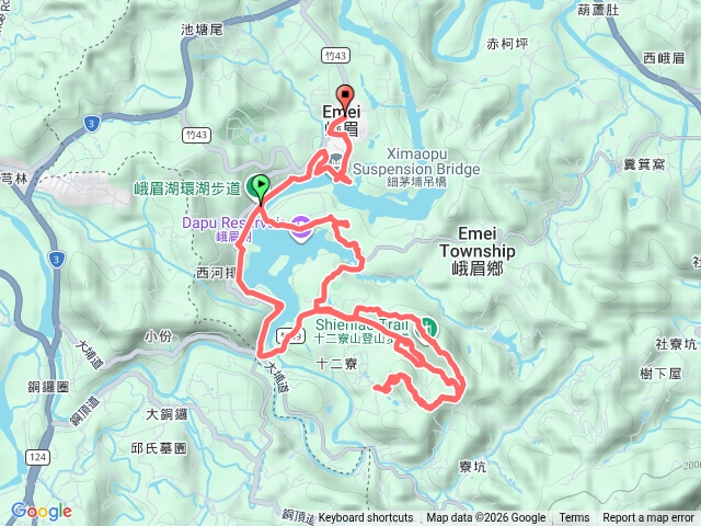 十二寮步道峨嵋湖預覽圖