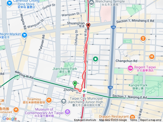 2025臺北健走趣（17）中山-雙連捷運站線形公園20251008-1預覽圖