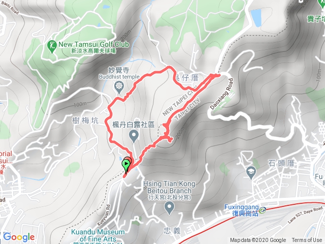 樹梅坑-妙覺寺-吳仔厝-忠義山環走