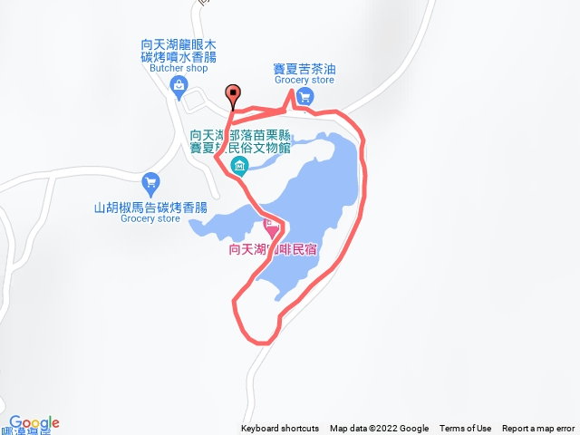 向天湖環湖步道
