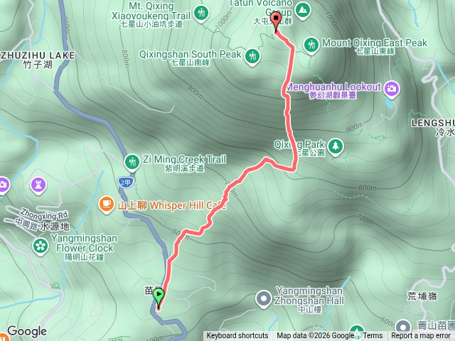 七星山（苗圃）夜爬
