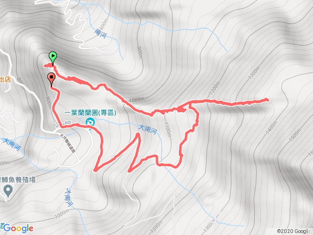 南庄紅毛山連走無名山