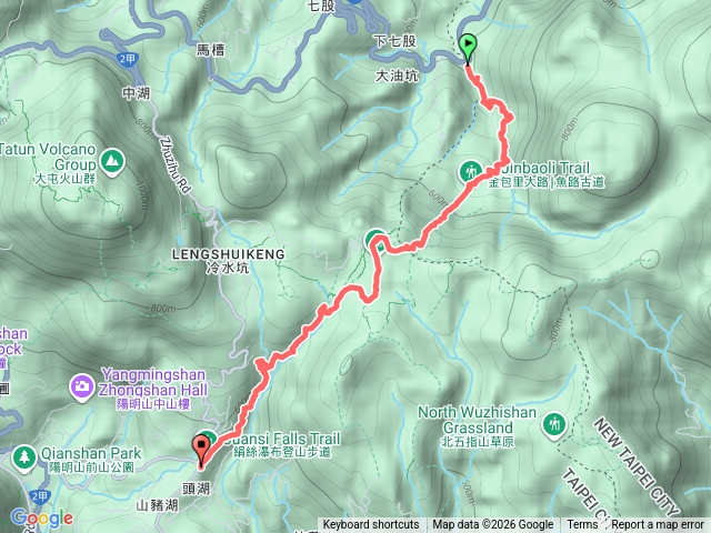 金包里大路＆擎天崗＆絹絲瀑布步道連走預覽圖
