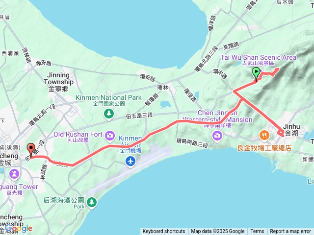 馬路Quemoy仙山