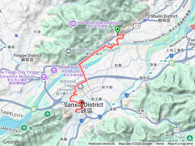 人文輕旅行：山佳火車站～台北大學～三峽老街慶功宴預覽圖