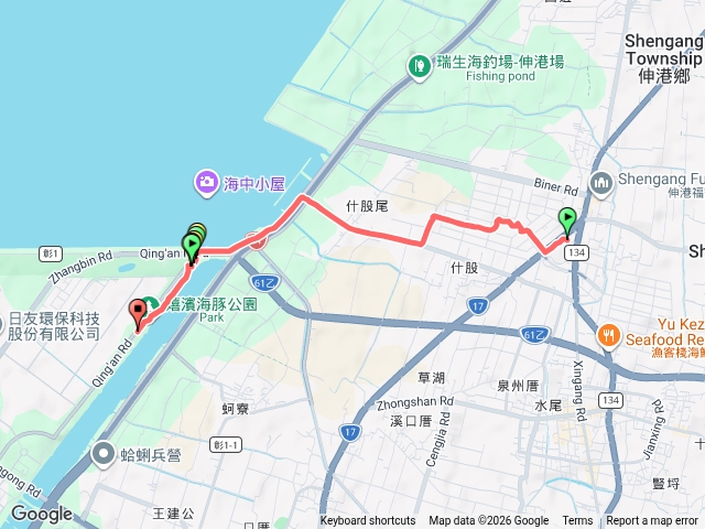彰濱-白海豚路線