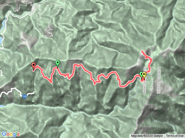 新手天池山莊.奇萊南峰